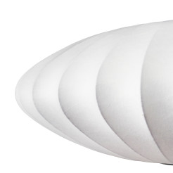 Lampa wisząca  FLAT biała 60 cm - nowoczesna i minimalistyczna ST-2328-60