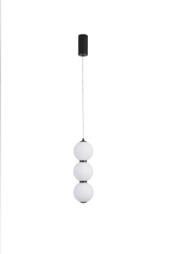Lampa wisząca  LED czarna 12 cm ST-CP231222-3L black