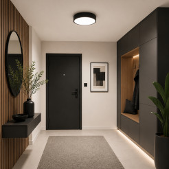 VELIS BLACK PLAFON LED 24W IP54 18280