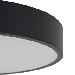 VELIS BLACK PLAFON LED 24W IP54 18280