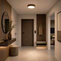 VELIS BROWN PLAFON LED 24W IP54 18281