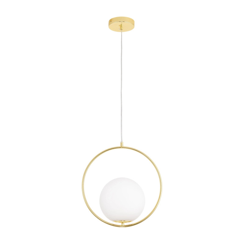 Lampa wisząca  ROUND 35 cm, złota DP0001A-350R