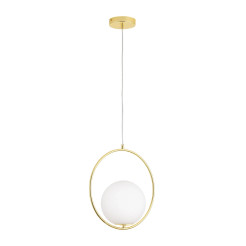 Lampa wisząca  ROUND 35 cm, złota DP0001A-350R