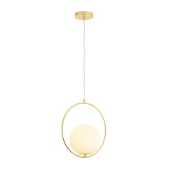 Lampa wisząca  ROUND 35 cm, złota DP0001A-350R