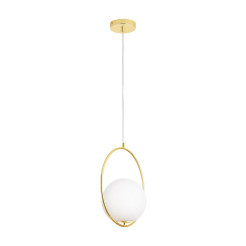 Lampa wisząca  ROUND 35 cm, złota DP0001A-350R