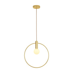 Lampa wisząca  40 - 40 cm, złota DP0001A-400R