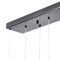 Lampa wisząca  L-4 LED czarna 110 cm ST-1691L-4 BLACK