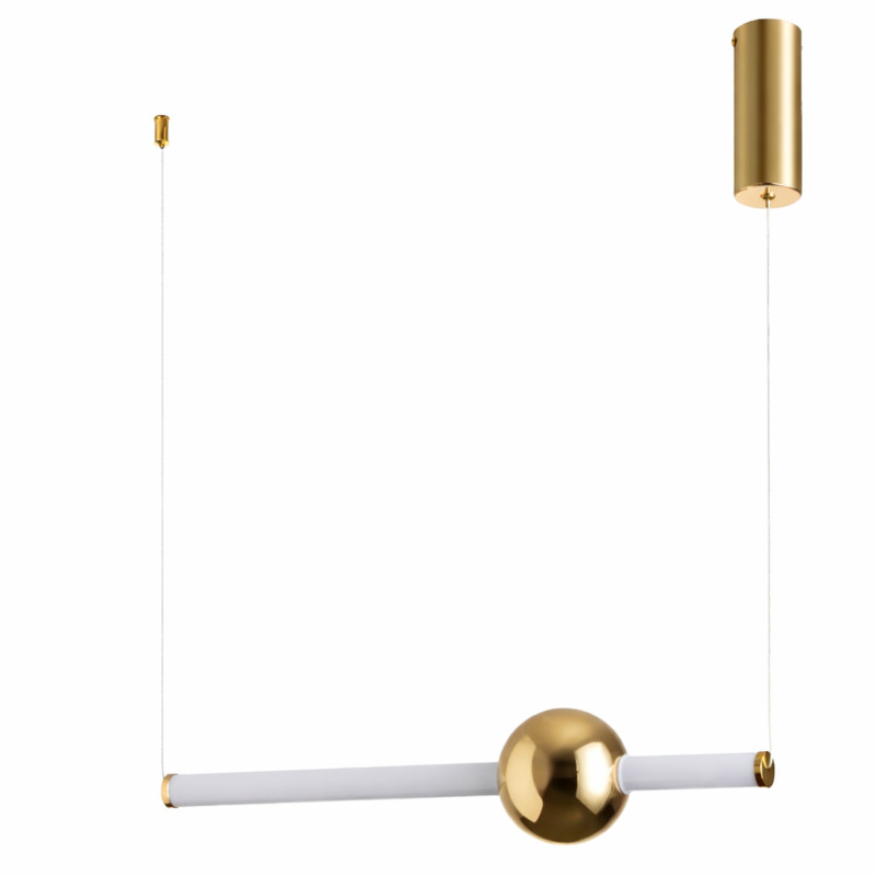 Lampa wisząca  63 - LED, 63 cm, złoty połysk ST-1688S mirror gold