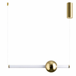 Lampa wisząca  63 - LED, 63 cm, złoty połysk ST-1688S mirror gold