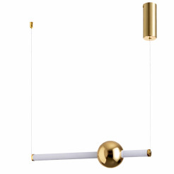 Lampa wisząca  63 - LED, 63 cm, złoty połysk ST-1688S mirror gold
