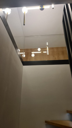 Lampa wisząca  63 - LED, 63 cm, złoty połysk ST-1688S mirror gold