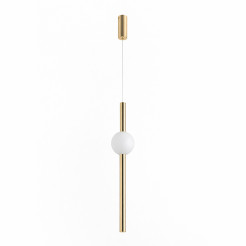 Lampa wisząca  63 - LED, 63 cm, złoty połysk ST-1689S mirror gold