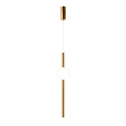 Lampa wisząca  63 - LED, 63 cm, złoty połysk ST-1689S mirror gold