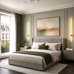 Lampa ścienna  120 cm złoty połysk ST-1067W-1GD-120