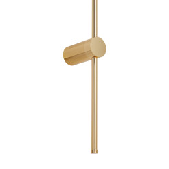 Lampa ścienna  120 cm złoty połysk ST-1067W-1GD-120