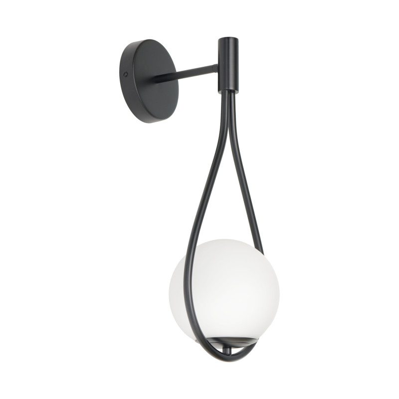 Lampa ścienna  45 cm czarna ST-F079 black