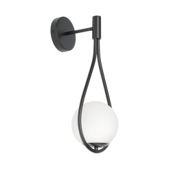 Lampa ścienna  45 cm czarna ST-F079 black