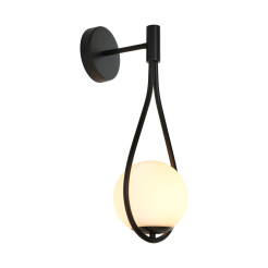 Lampa ścienna  45 cm czarna ST-F079 black