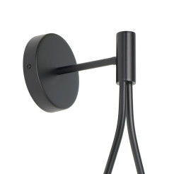Lampa ścienna  45 cm czarna ST-F079 black