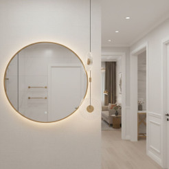 Lampa wisząca SUNBLAST - LED 20 cm, złota ST-DL5623