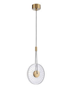Lampa wisząca SUNBLAST - LED 20 cm, złota ST-DL5623