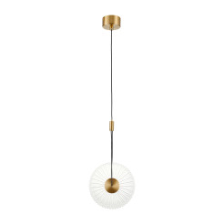 Lampa wisząca SUNBLAST - LED 20 cm, złota ST-DL5623