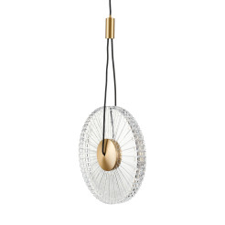 Lampa wisząca SUNBLAST - LED 20 cm, złota ST-DL5623