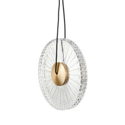Lampa wisząca SUNBLAST - LED 20 cm, złota ST-DL5623
