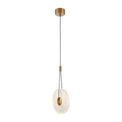 Lampa wisząca SUNBLAST - LED 20 cm, złota ST-DL5623