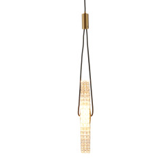 Lampa wisząca SUNBLAST - LED 20 cm, złota ST-DL5623