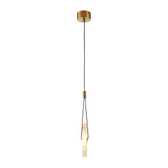 Lampa wisząca SUNBLAST - LED 20 cm, złota ST-DL5623