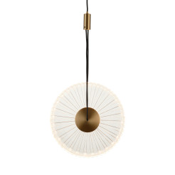 Lampa wisząca SUNBLAST - LED 20 cm, złota ST-DL5623