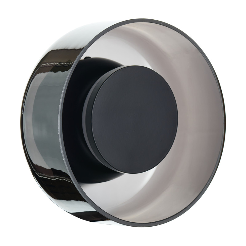 Lampa ścienna  18 cm - LED, szkło, szaro-czarna ST-5072W smoky black