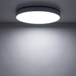 VELIS CHROME PLAFON LED 40W IP54 18290