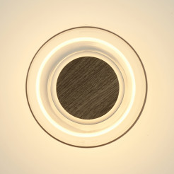 Lampa ścienna  18 – LED, szkło transparentne, brąz orzechowy ST-5072W transparent brown