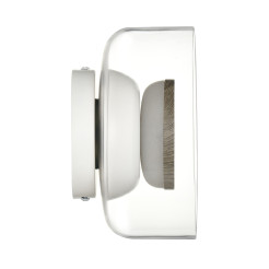 Lampa ścienna  18 – LED, szkło transparentne, brąz orzechowy ST-5072W transparent brown