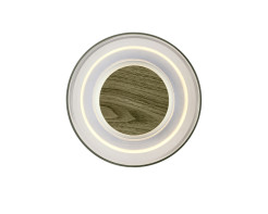Lampa ścienna  18 – LED, szkło transparentne, brąz orzechowy ST-5072W transparent brown