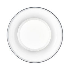 Lampa ścienna  18 – LED, szkło transparentne, biały środek ST-5072W transparent white