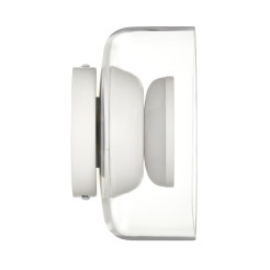 Lampa ścienna  18 – LED, szkło transparentne, biały środek ST-5072W transparent white
