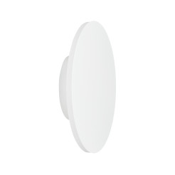 Lampa ścienna  20 cm - LED okrągła, metalowa, biała ST-8293W/20 white