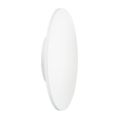 Lampa ścienna  25 cm - LED okrągła, metalowa, biała ST-8293W/25 white