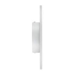 Lampa ścienna  25 cm - LED okrągła, metalowa, biała ST-8293W/25 white