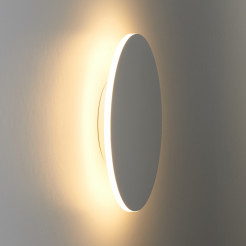 Lampa ścienna  25 cm - LED okrągła, metalowa, biała ST-8293W/25 white