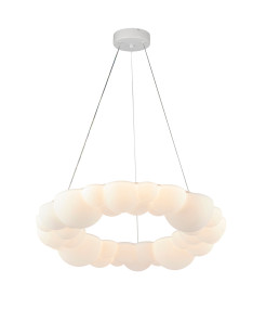 Lampa wisząca  50 cm- akrylowa, w kształcie chmurki  3000 - 4000 - 6000 K ST-DL6123P-50