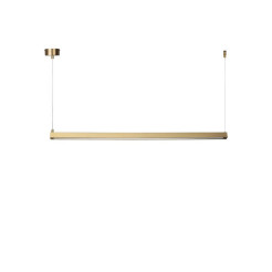 Lampa wisząca -80 LED - złota oprawa liniowa 4000K ST-8960-L80 gold 4000K