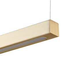 Lampa wisząca -80 LED - złota oprawa liniowa 4000K ST-8960-L80 gold 4000K