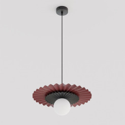 1 BURGUNDY-BLACK 1732/1