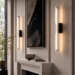 Lampa ścienna  50 cm -  LED, kinkiet liniowy, transparentny ST-HC-D14-H500