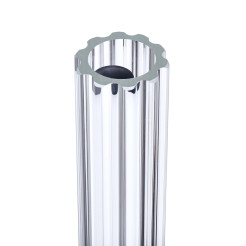 Lampa ścienna  40 cm - LED, transparentna tuba ST-HC-D14-H400