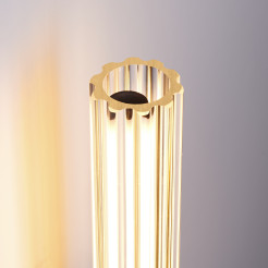 Lampa ścienna  40 cm - LED, transparentna tuba ST-HC-D14-H400